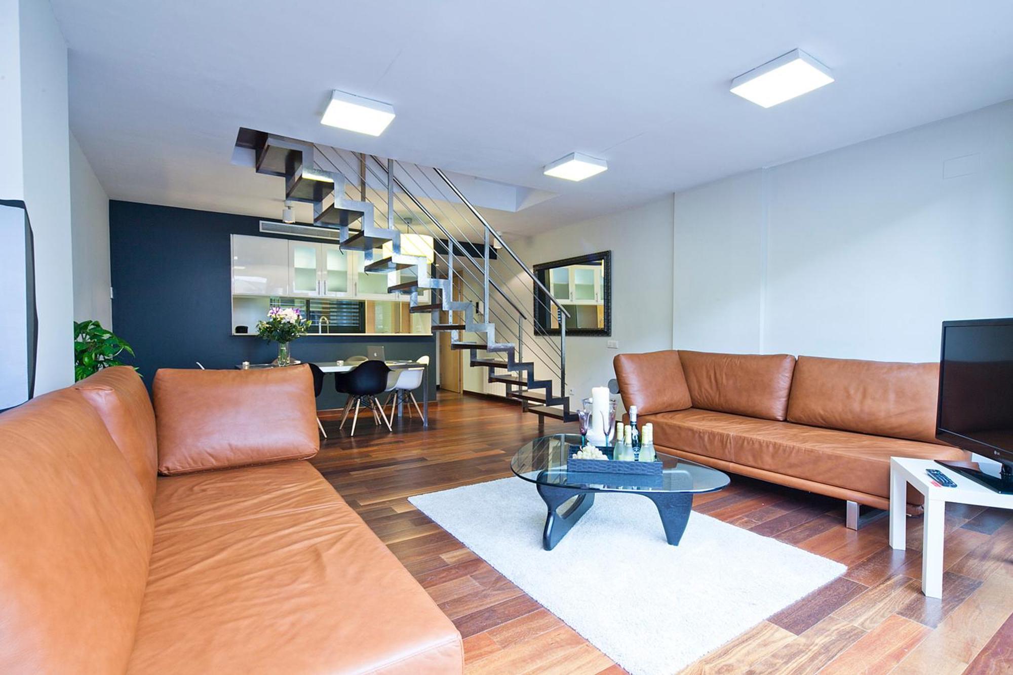 My Space Emirates - Splendid Apartment With Terrace And Pool Near Park Gueell Barcelona Buitenkant foto